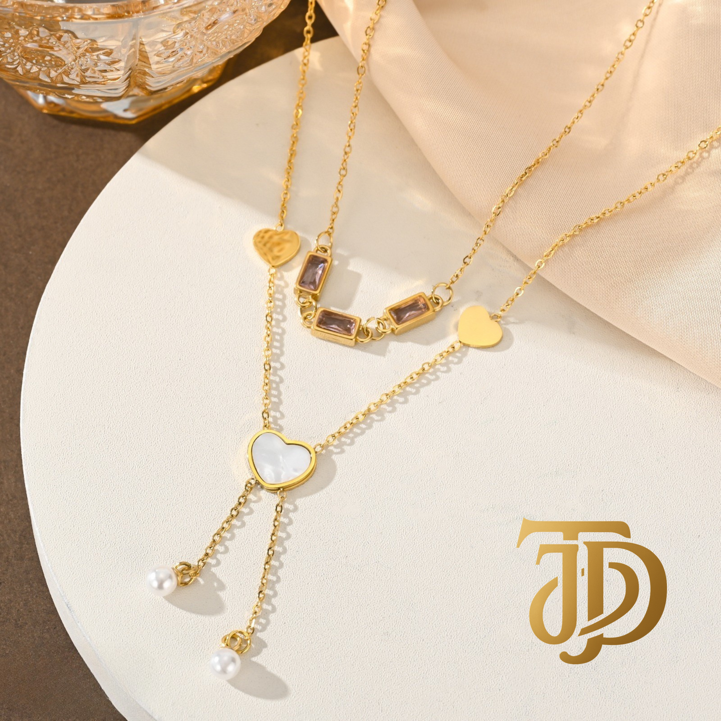 Love Tides Dual Layer Necklace