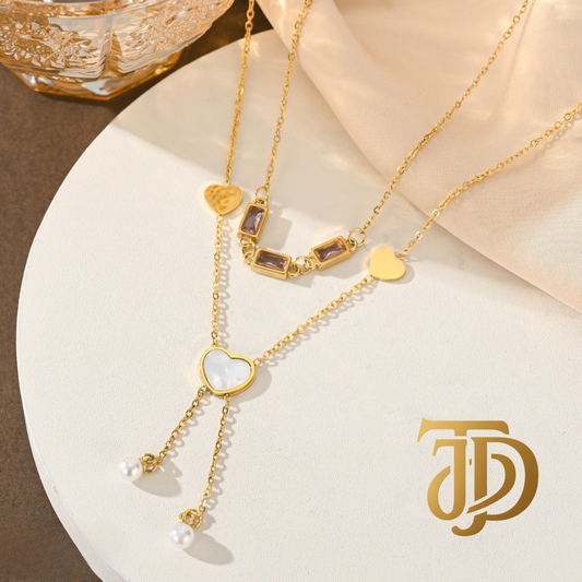 Love Tides Dual Layer Necklace